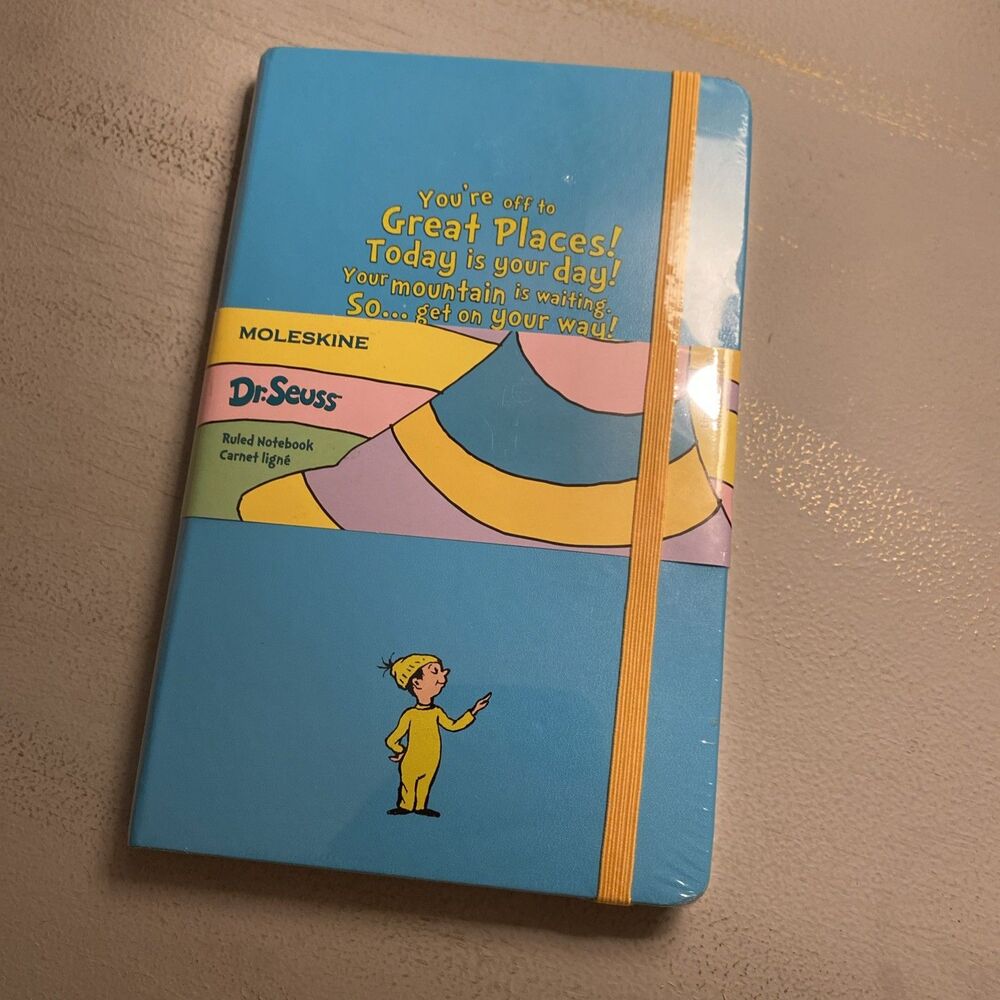 Moleskine Limited Edition Dr. Seuss ruled notebook New Sealed